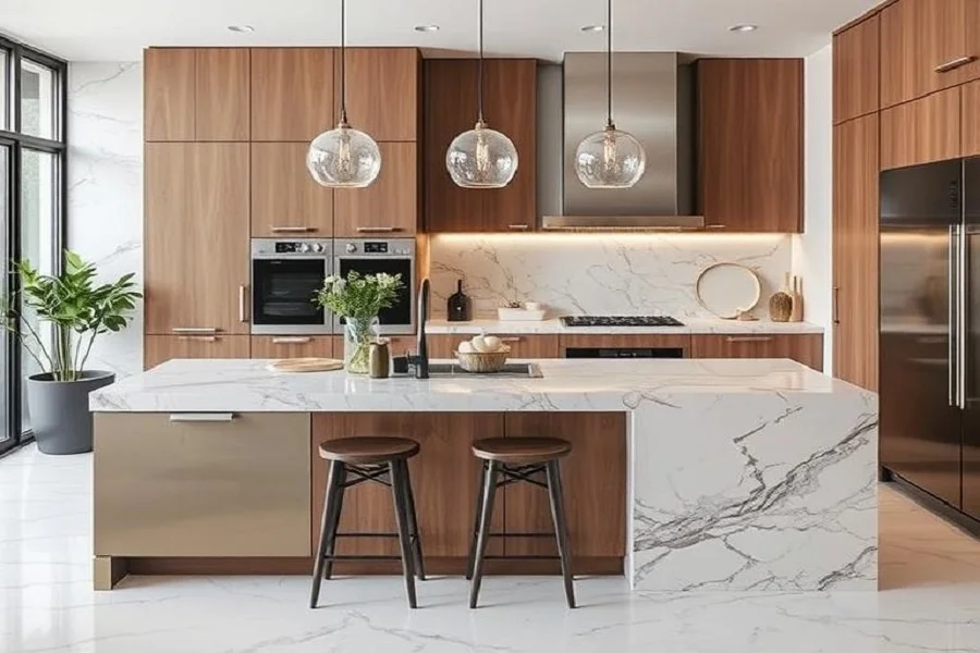 A Curated Look at the Top Types of Marble for the Kitchen
