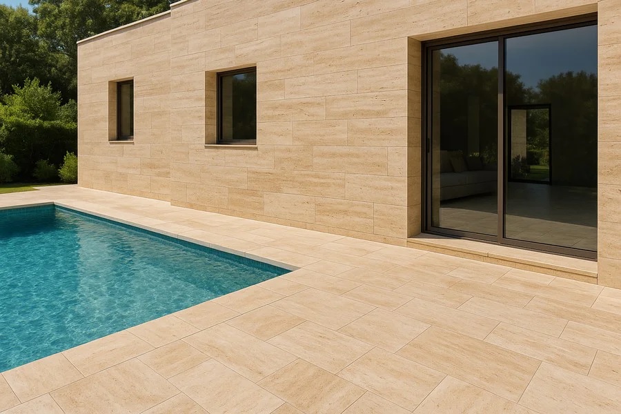 Best Outdoor Applications of Travertine in Mediterranean Homes