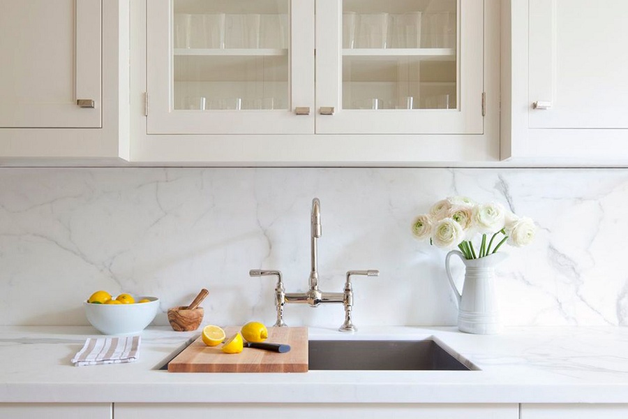 Why Absolute White Marble Is a Game-Changer in Kitchen Design
