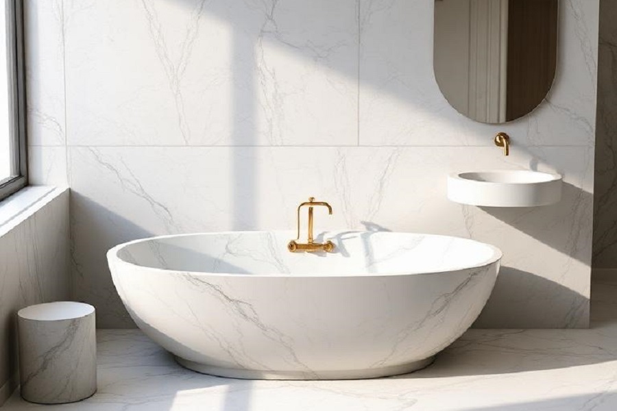 Comparación de materiales para bañeras y lavabos