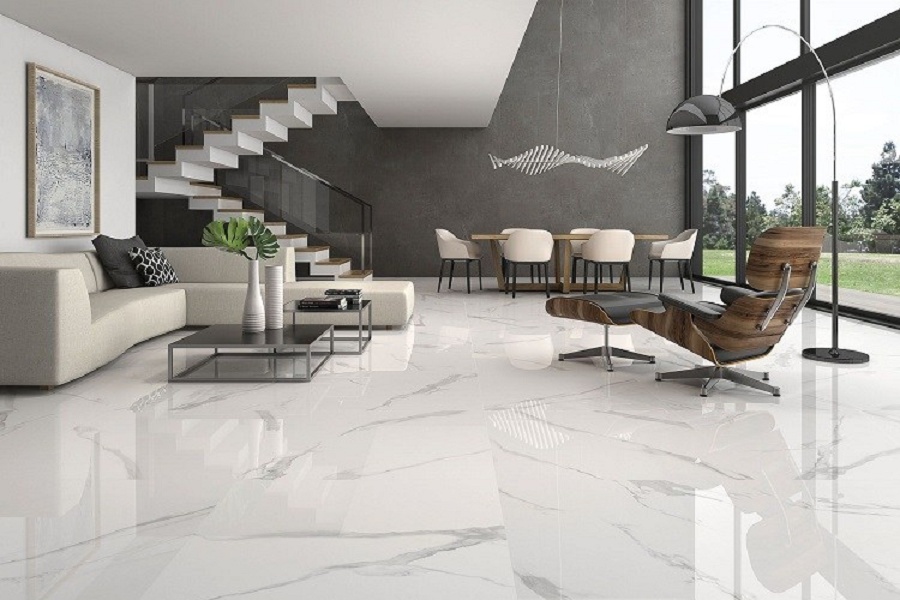 Ideas de diseño de interiores de mármol blanco