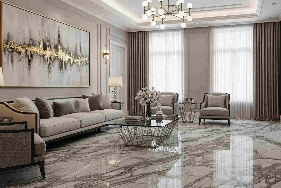 How to Match Your Marble Finish to Your Living Room's Style